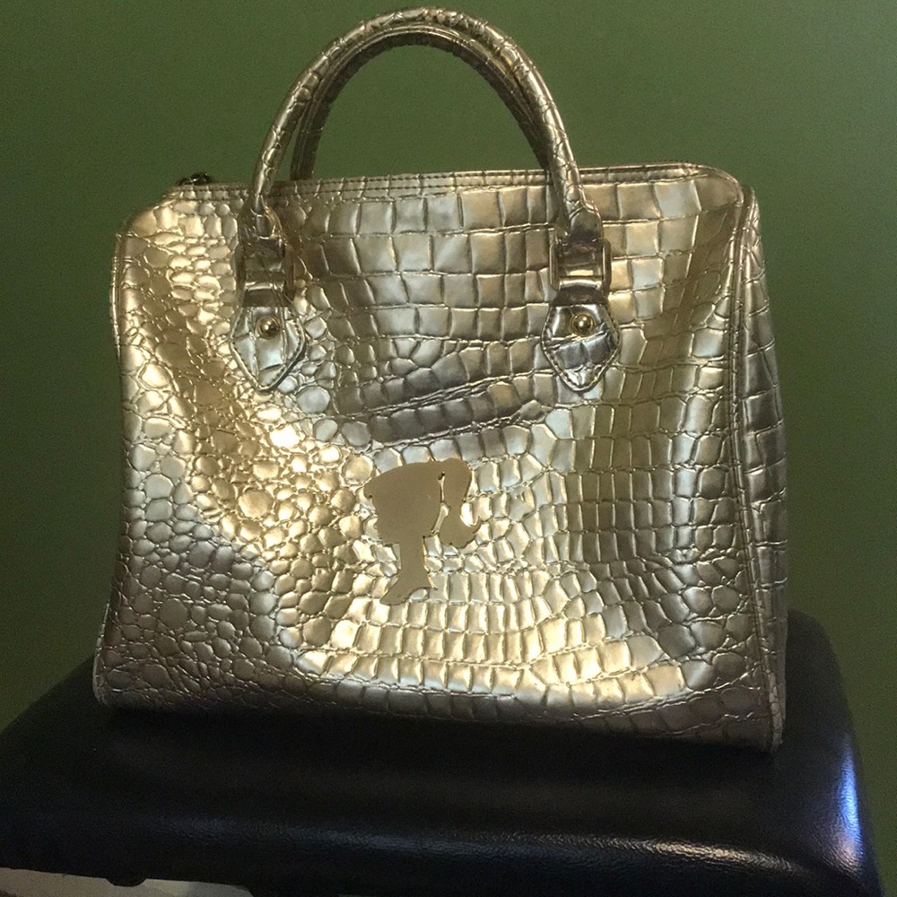 Patricia Fields x Barbie Alligator Bag
